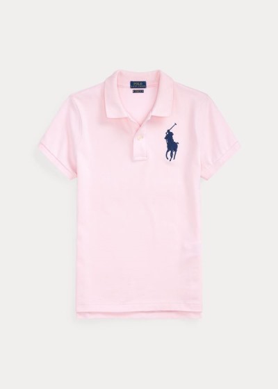 Women's Polo Ralph Lauren Skinny Fit Big Pony Polo Shirts | 372486MJD